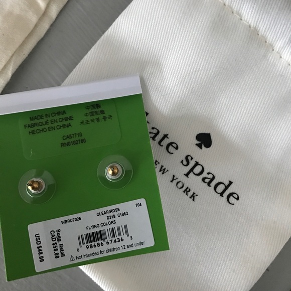 Kate ♠️ 14k rose gold plated Starburst earrings - Picture 5 of 5